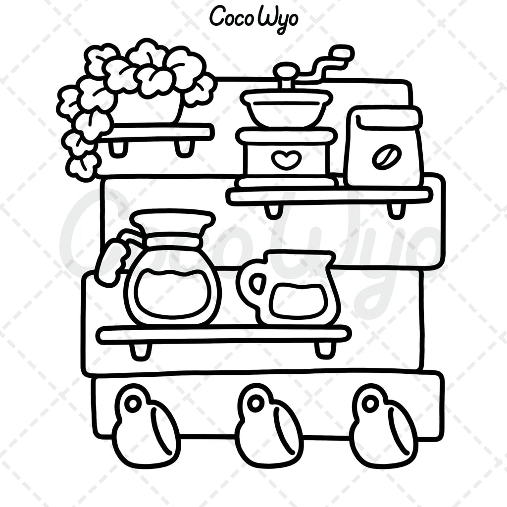 Bold and Easy Coloring Book