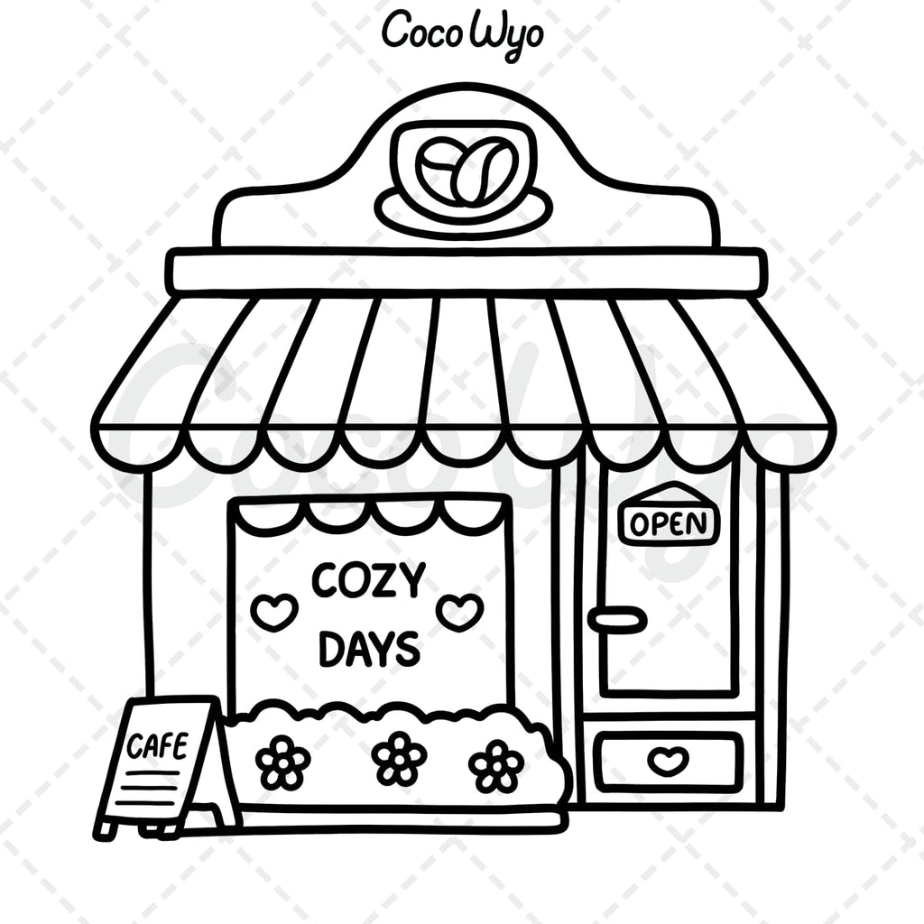 Bold and Easy Coloring Book