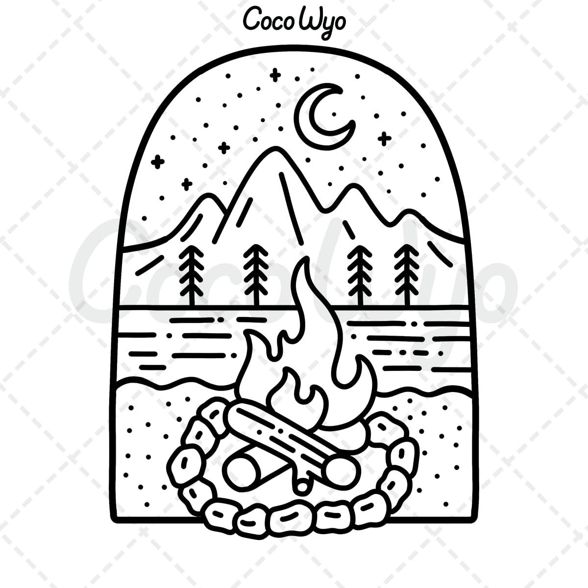 Bold and Easy Coloring Book