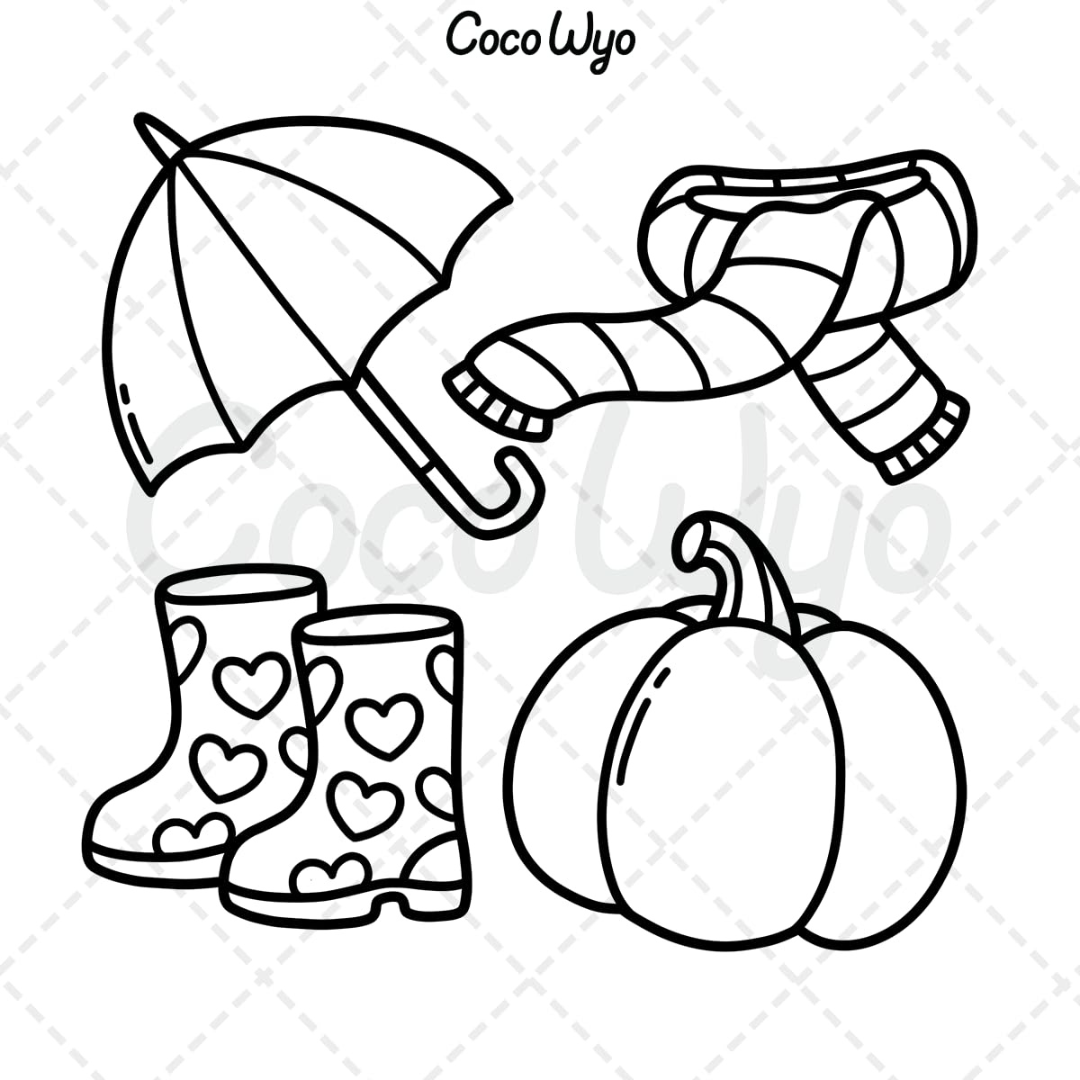 Bold and Easy Coloring Book