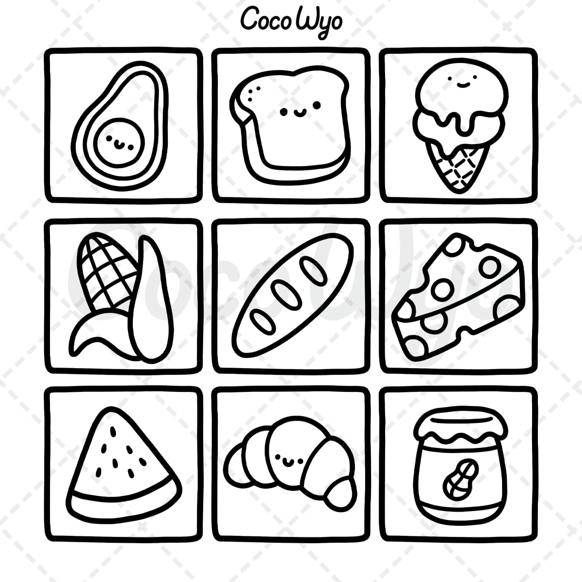 Bold and Easy Coloring Book
