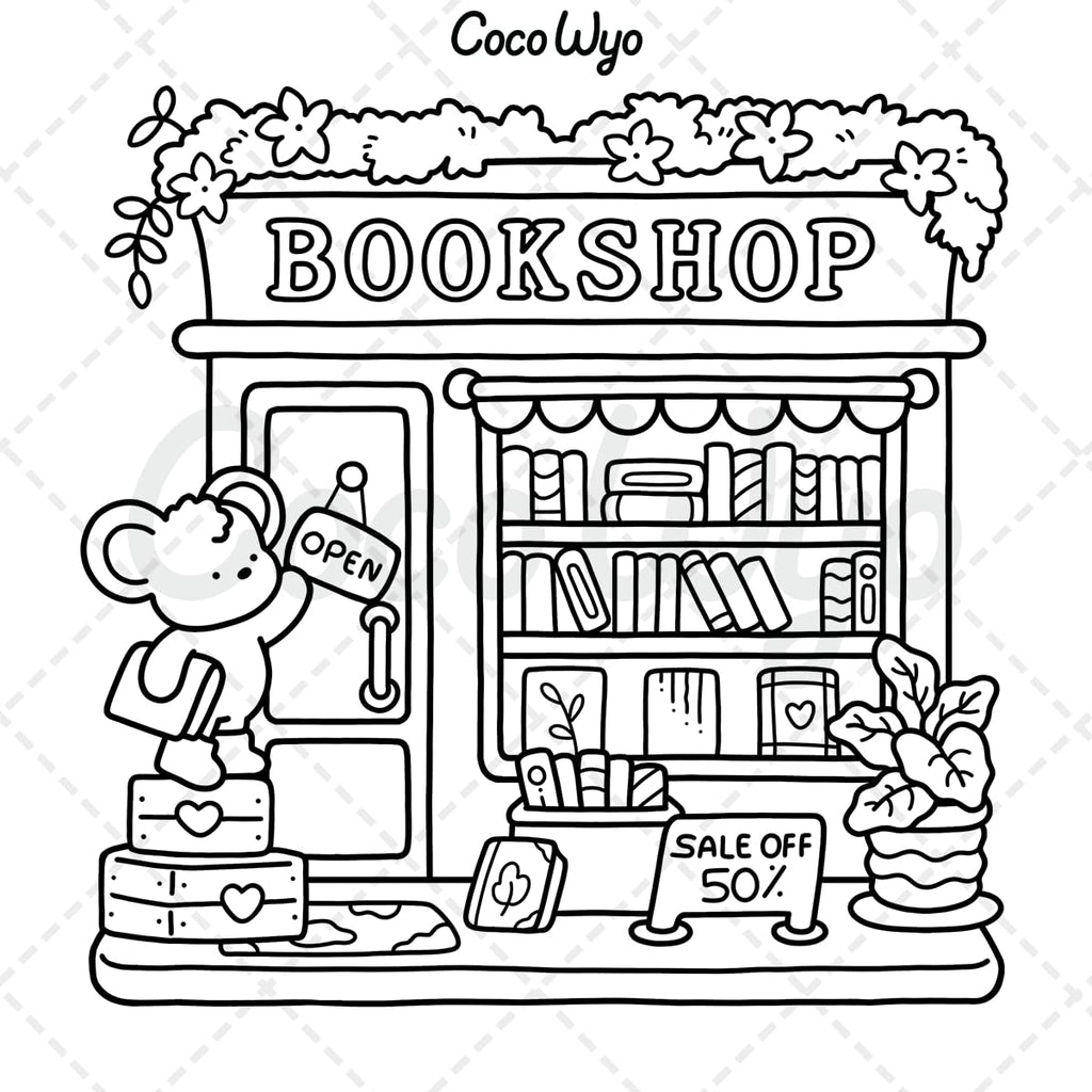 Breakfast Club Coloring Book