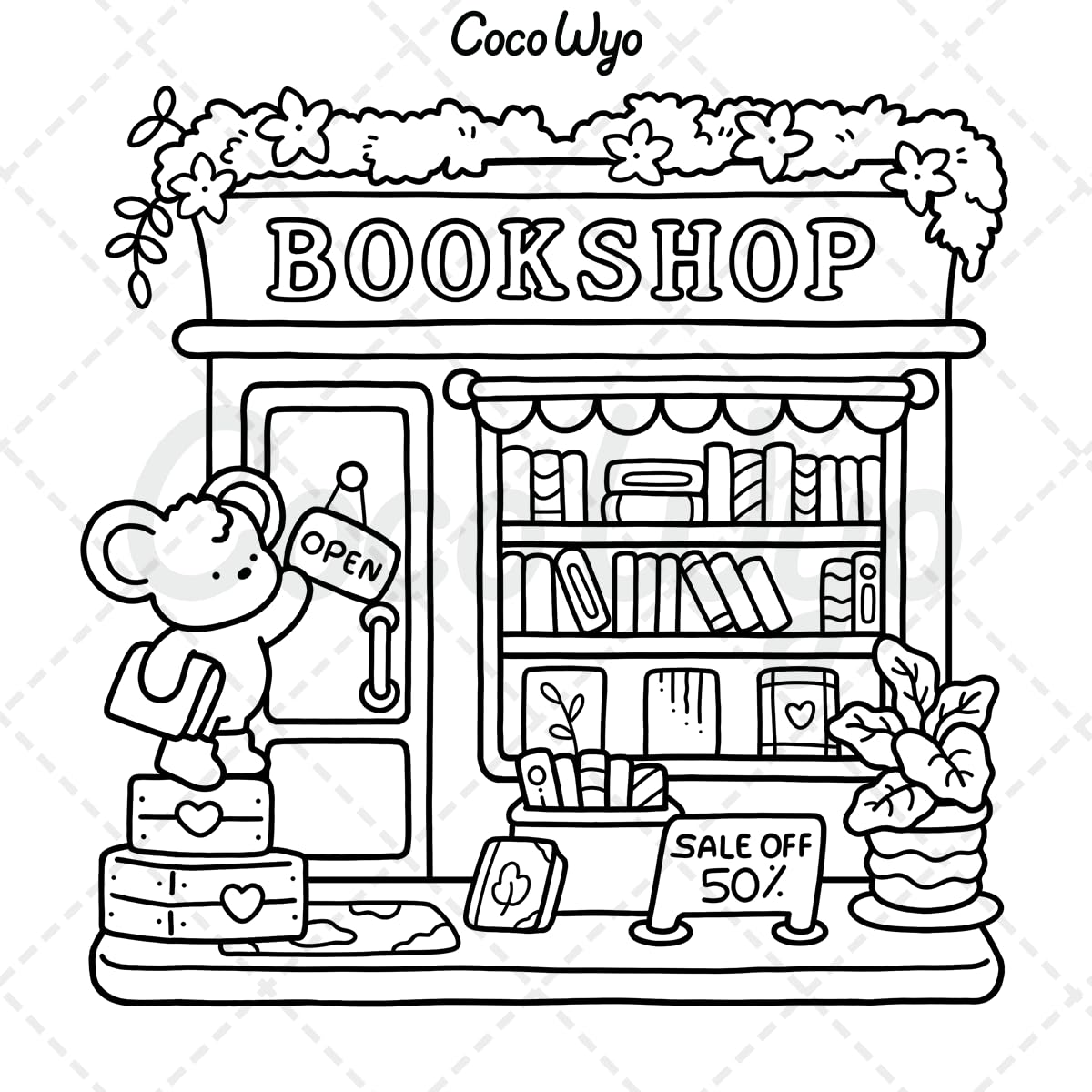 Breakfast Club Coloring Book